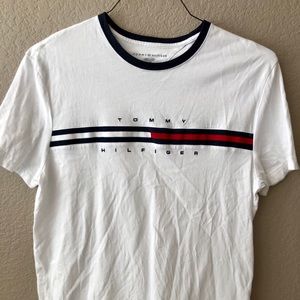 Men’s large Tommy Hilfiger white T-shirt